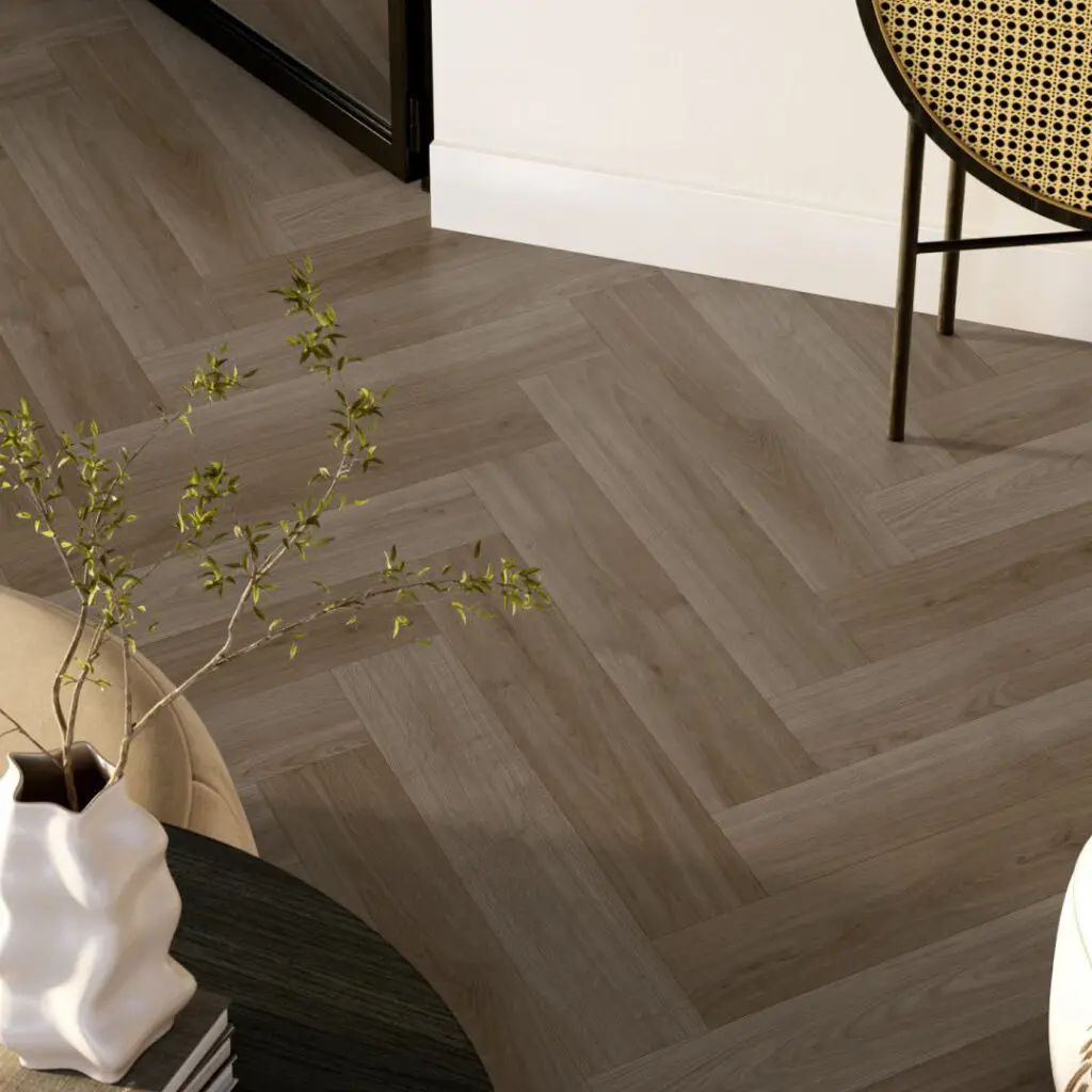 Supreme 50 Boreal visgraat eiken donkerbruin 4800