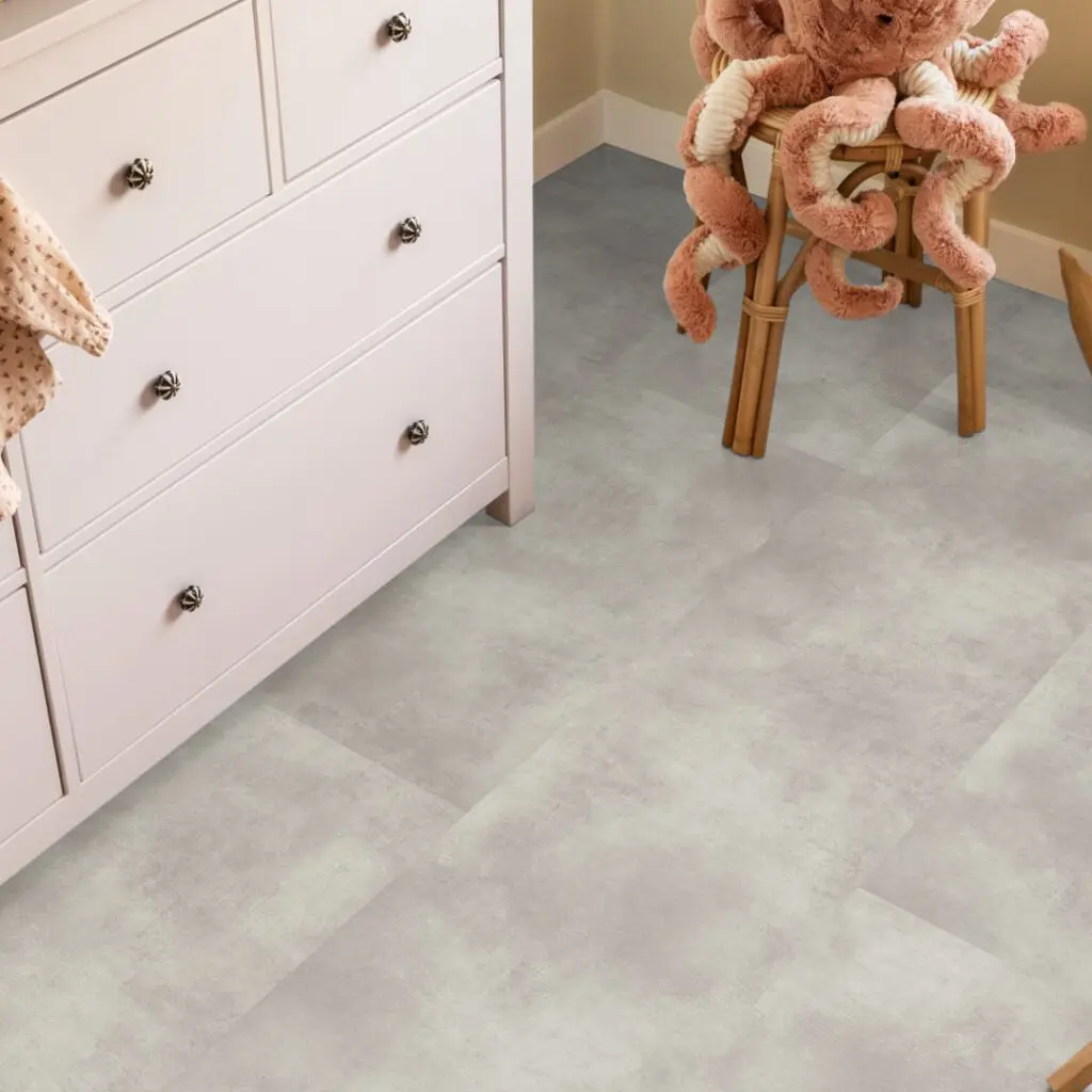 Concrete dryback off grey