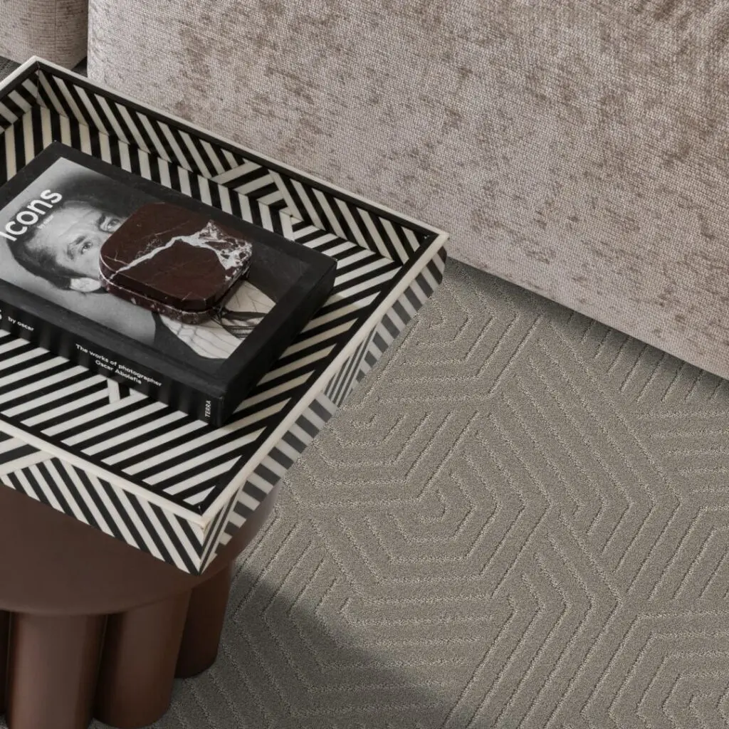 Infinity Geometric lichtgrijs 0165