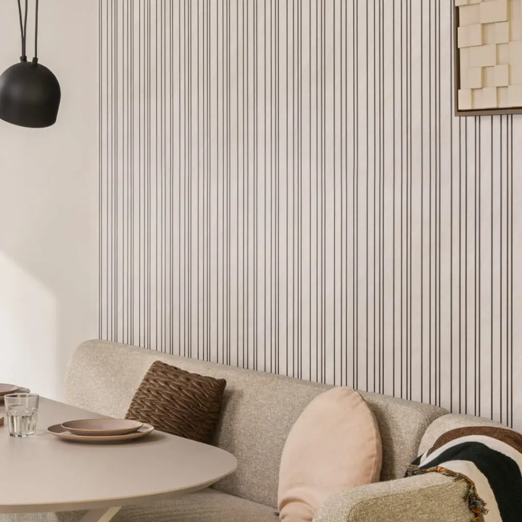 Silentlines lattenwand naturel