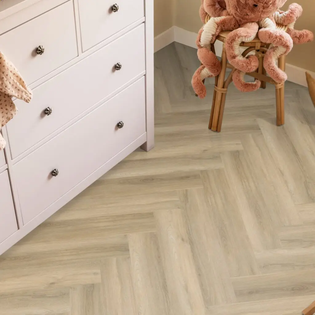 Spigato visgraat dryback beige