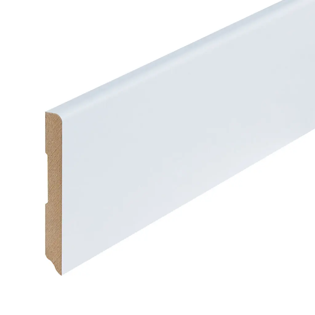 Co-pro folieplint berlijn wit 120x15