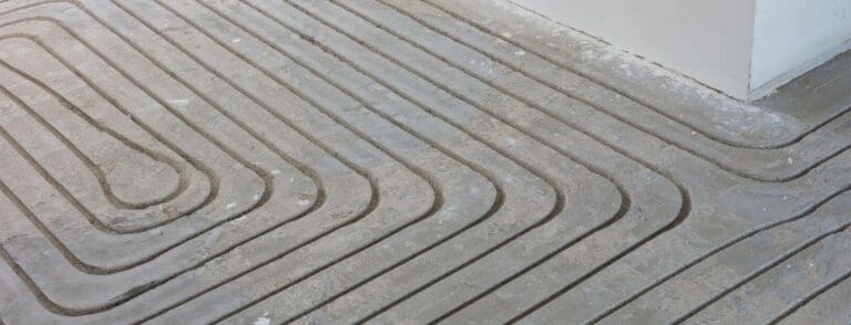 Kan vloerverwarming onder laminaat?