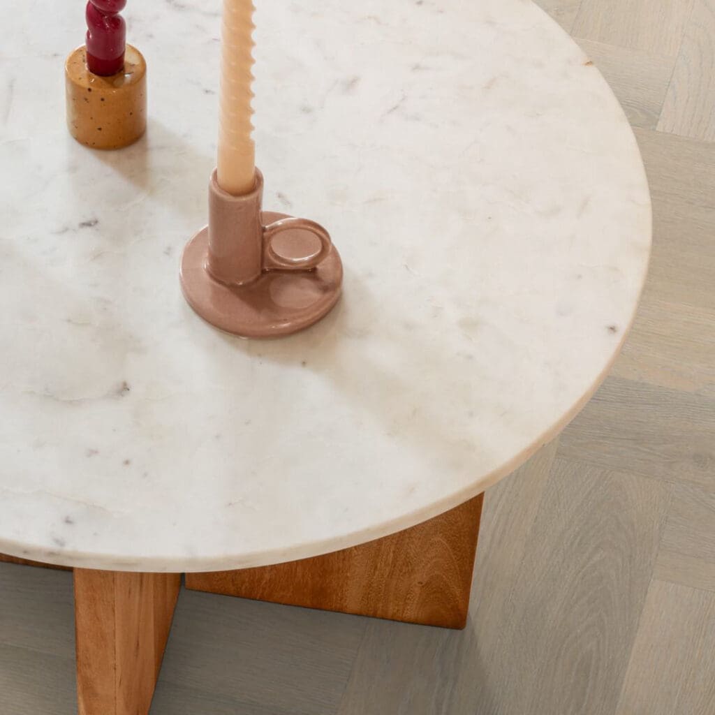 Spigato visgraat smal dryback beige