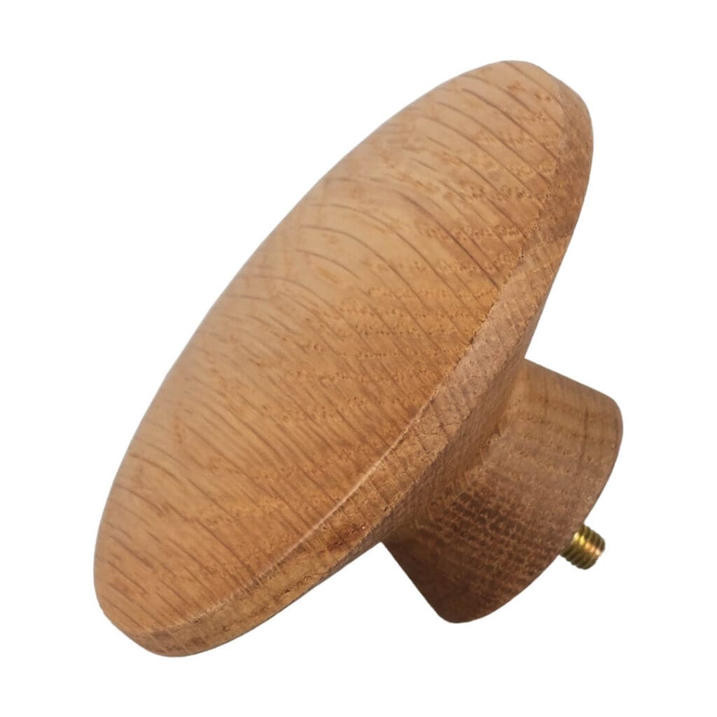 Lattenwand accessoire houten knop licht eiken