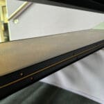 Co-pro open trapprofiel achterzijde pvc zilver