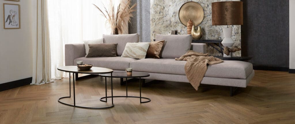 Visgraat pvc vloeren