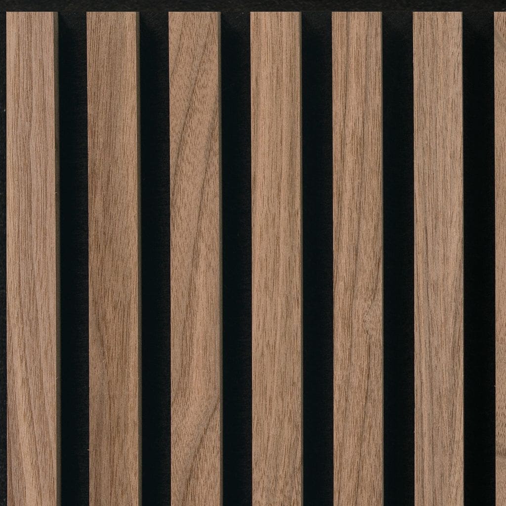 Silentlines lattenwand tegel walnoot