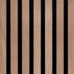 Silentlines lattenwand licht eiken