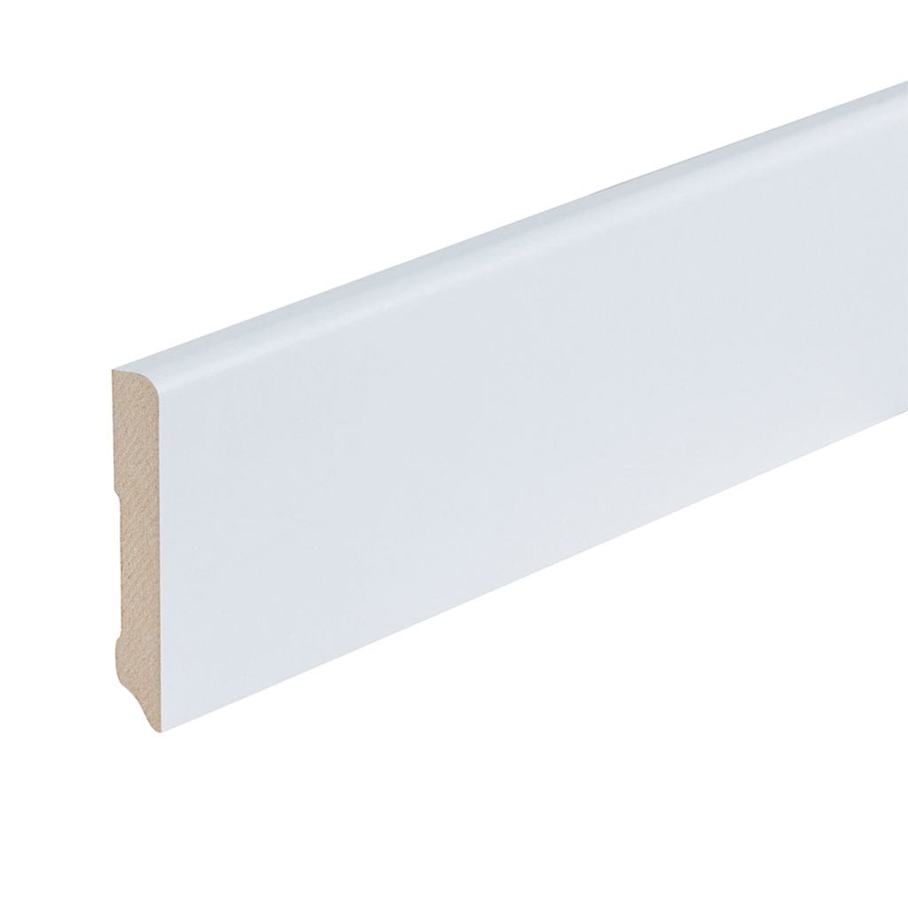 Co-pro folieplint berlijn wit 90x15