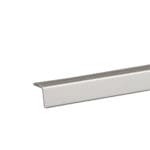 Co-pro hoekprofiel zelfklevend 20mm zilver