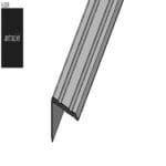 Co-pro hoekprofiel zelfklevend 20mm antraciet/zwart