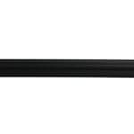 Co-pro overgangsprofiel zelfklevend 4 tot 18mm antraciet/zwart