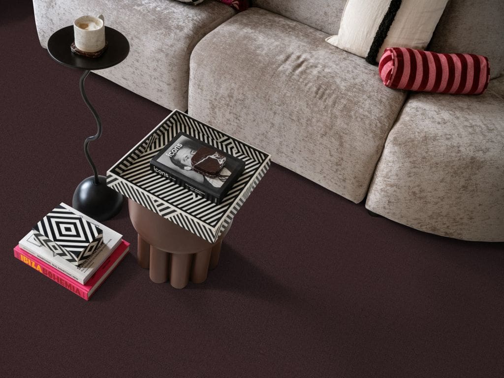 Atlanta donkerrood 1001 | 400 cm