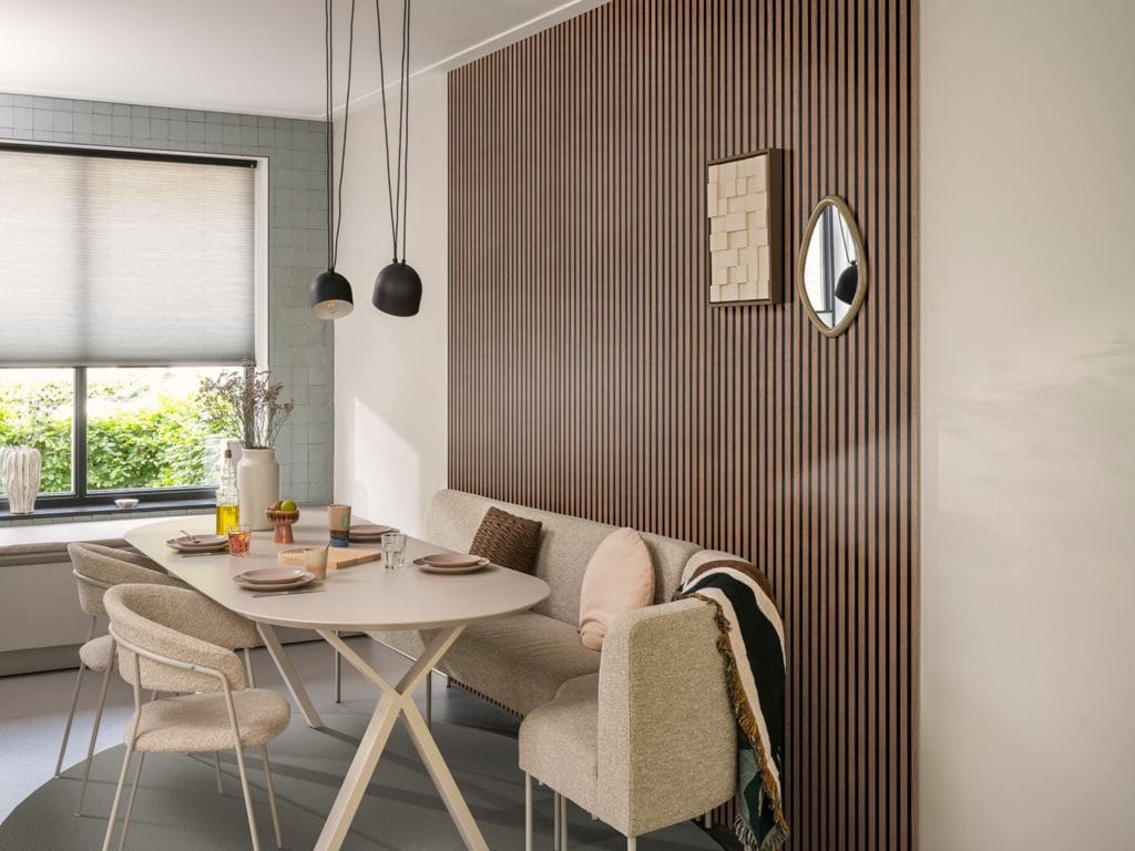 Silentlines lattenwand geolied eiken