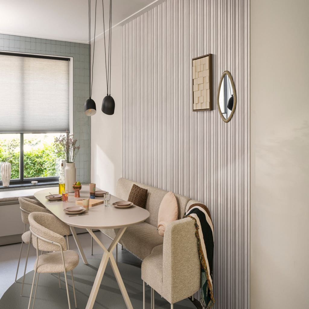 Silentlines lattenwand naturel