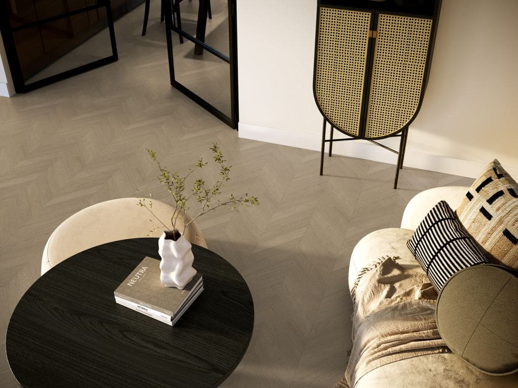 Supreme 50 hongaarse punt lichtbruin 3203 | 400 cm