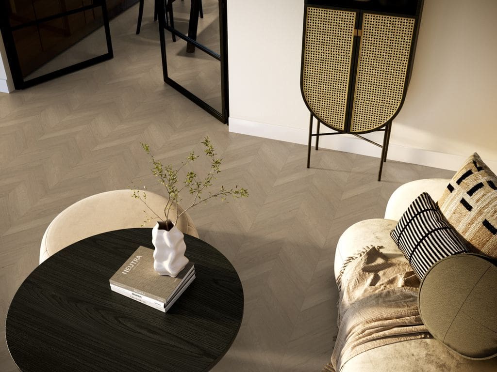 Supreme 50 hongaarse punt bruin 3204 | 400 cm