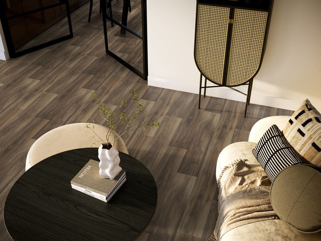 Supreme Lime donkerbruin eiken 5206  | 400cm