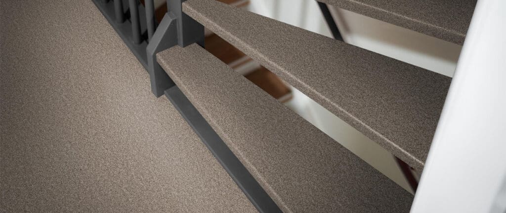 Trapbekleding hoogpolig tapijt