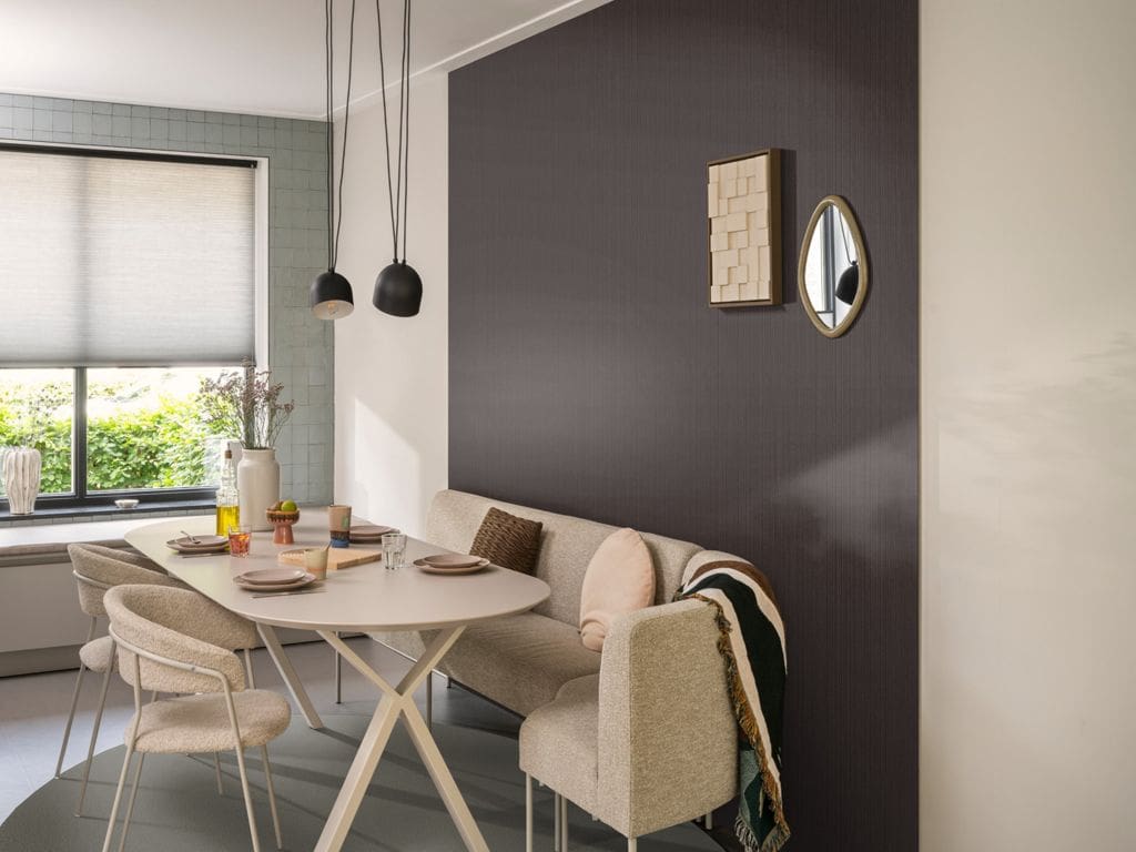 Silentlines houtstructuur zwart eiken