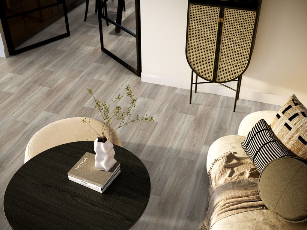 Siravo warmgrijs eiken 0909 | 400cm