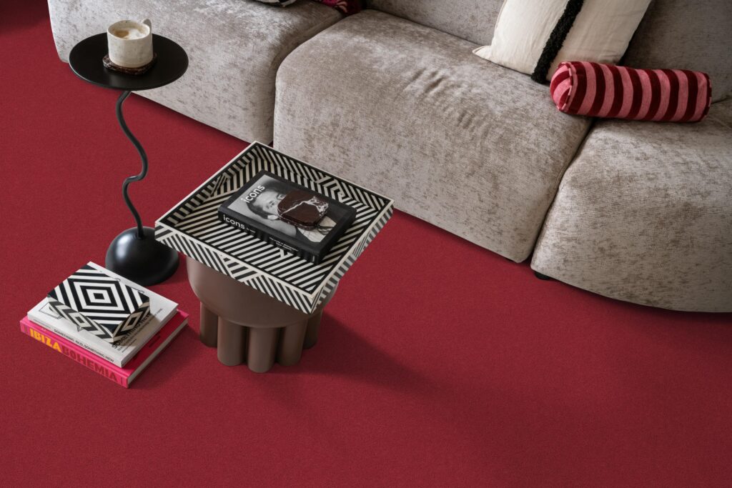 Charmant karmijn 1048  | 400cm