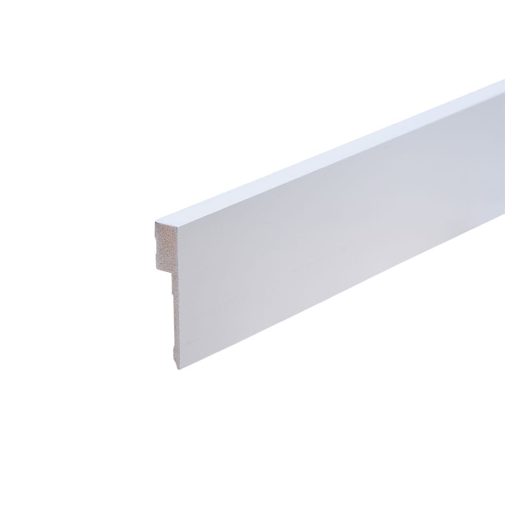 Co-pro gelakte renovatieplint amsterdam wit 90x18