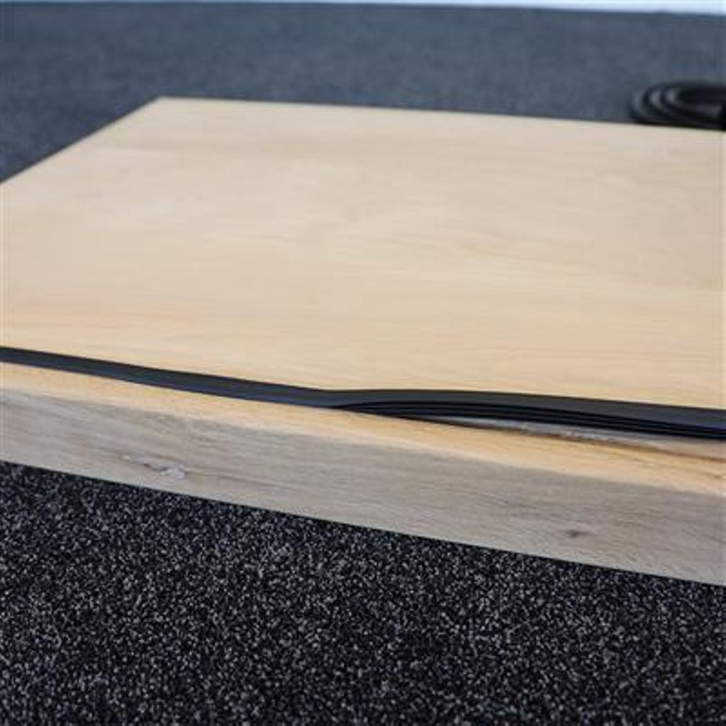 Co-pro antislipprofiel zwart hard rubber