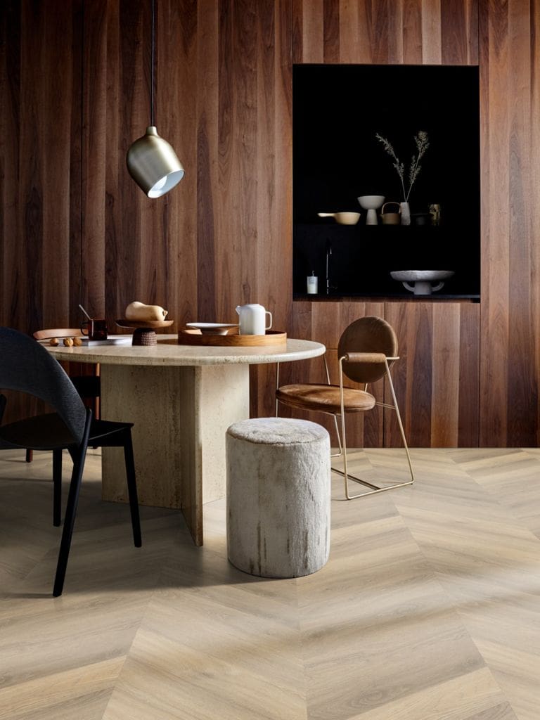 Spigato Avanto hongaarse punt dryback beige