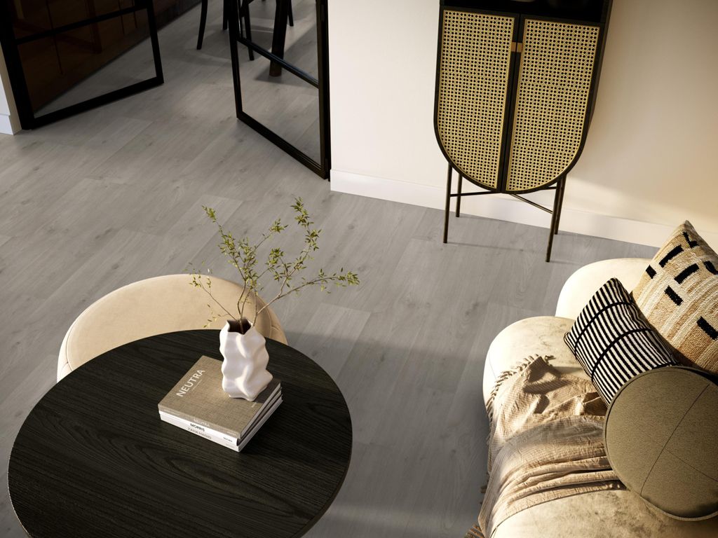 Supreme rustiek eiken grijs 5801 | 400cm