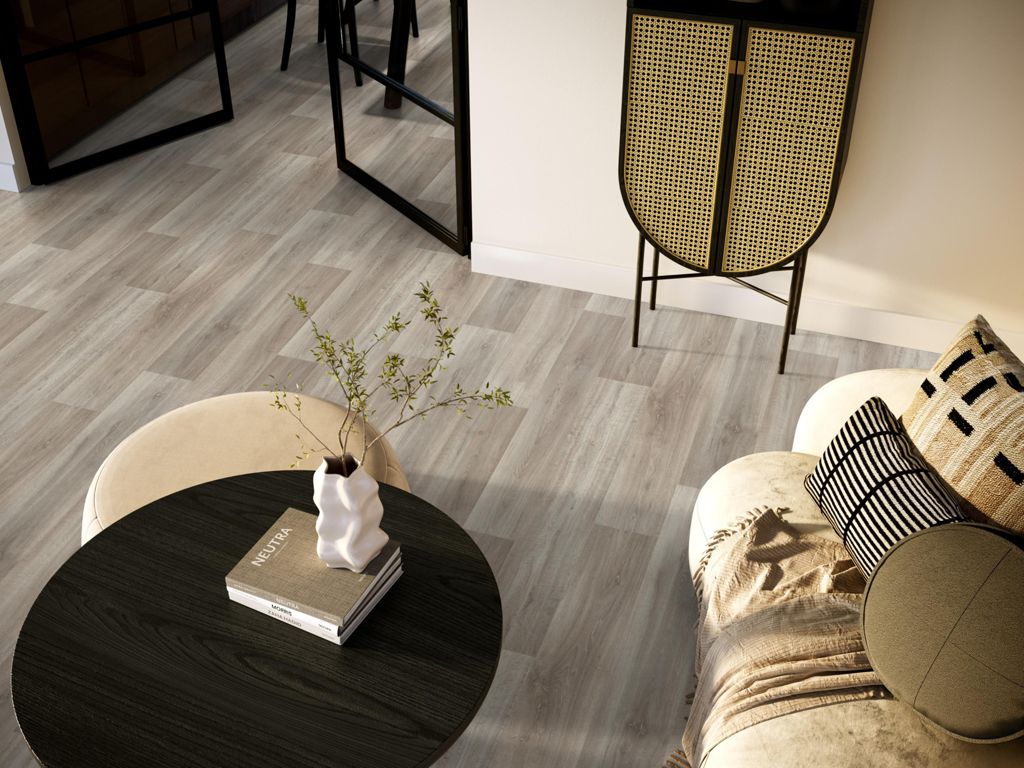 Siravo warmgrijs eiken 0909 | 400cm