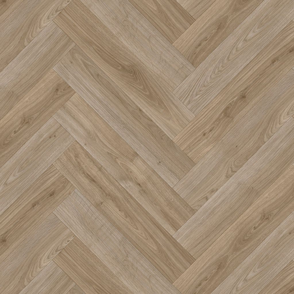 Supreme 50 Boreal visgraat eiken bruin 4500 | 400cm