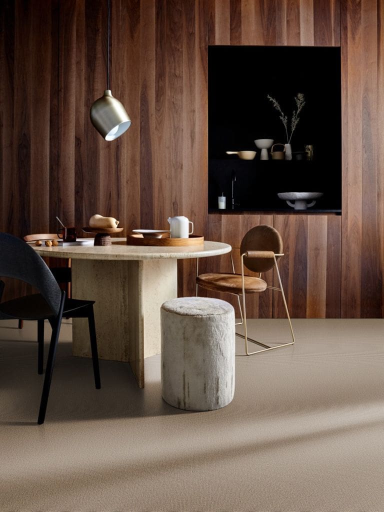 Weave style bruingrijs 0125 | 400cm