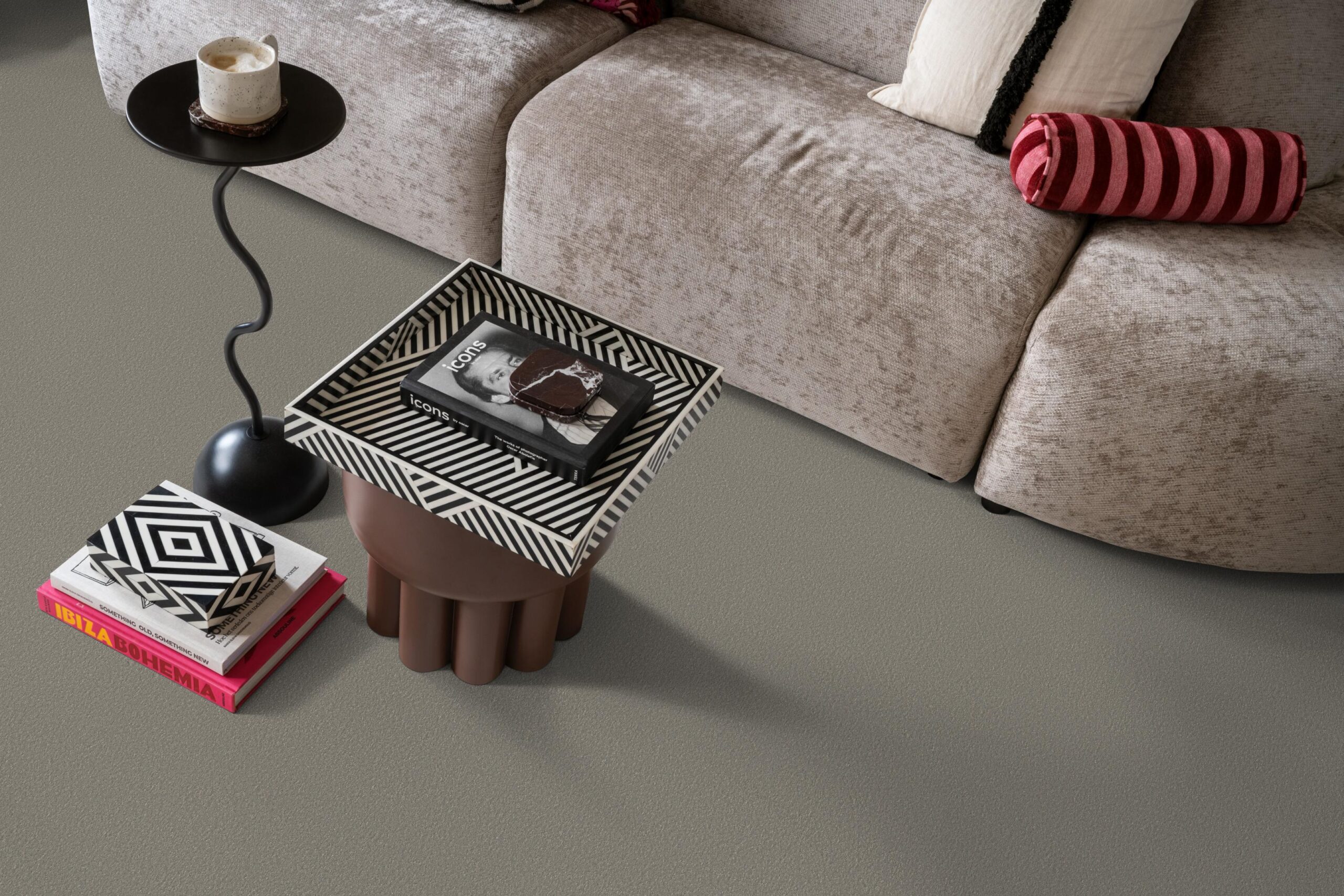 Trenton grijs 0100 | 400cm