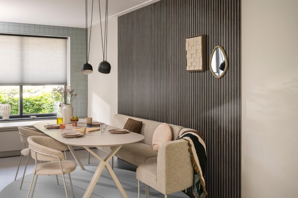 Silentlines lattenwand koper