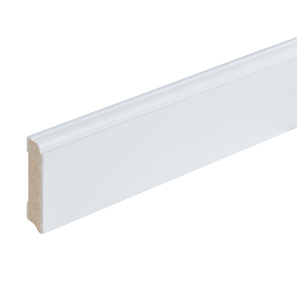 Co-pro gelakte plint praag wit 70×15