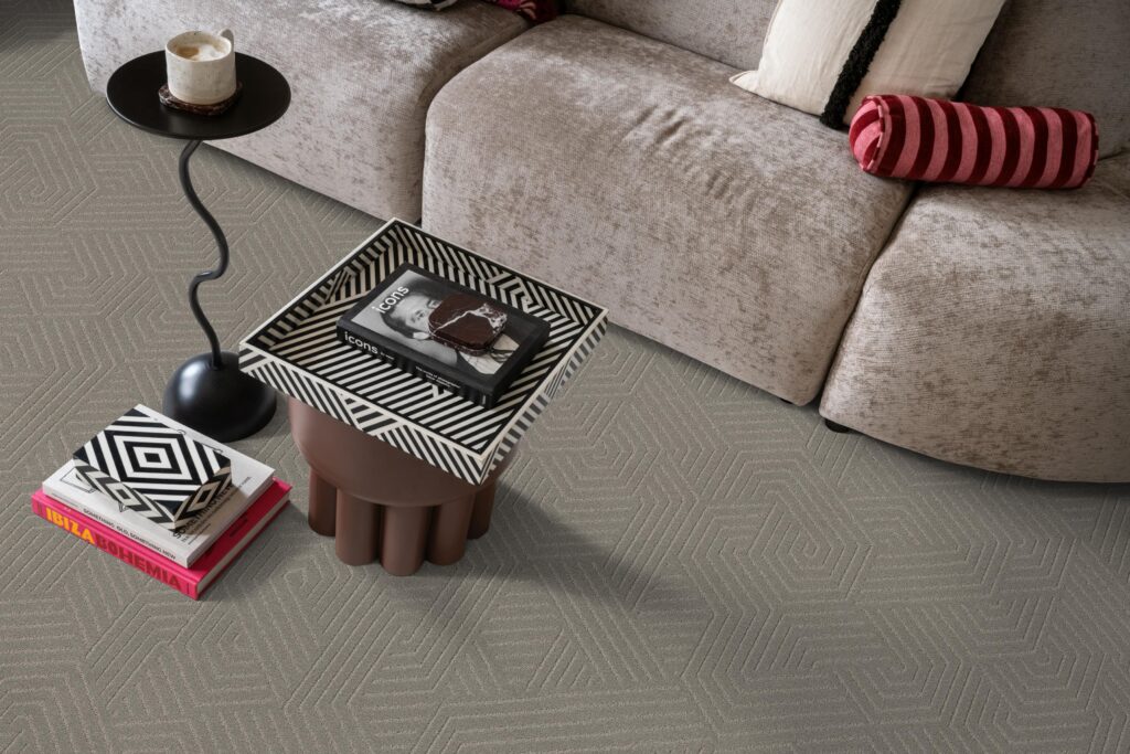 Infinity Geometric lichtgrijs 0165 | 400cm