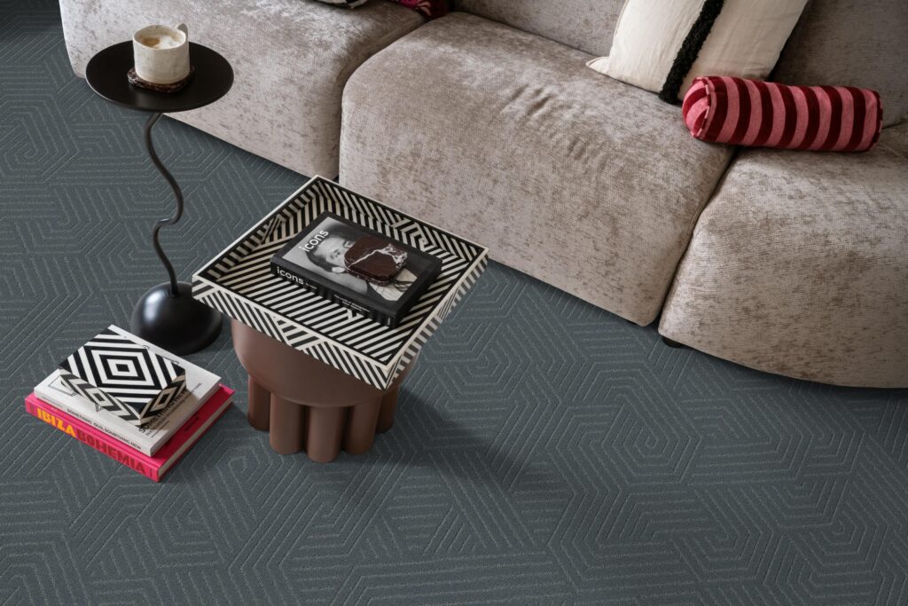 Infinity Geometric blauw 0700 | 400cm