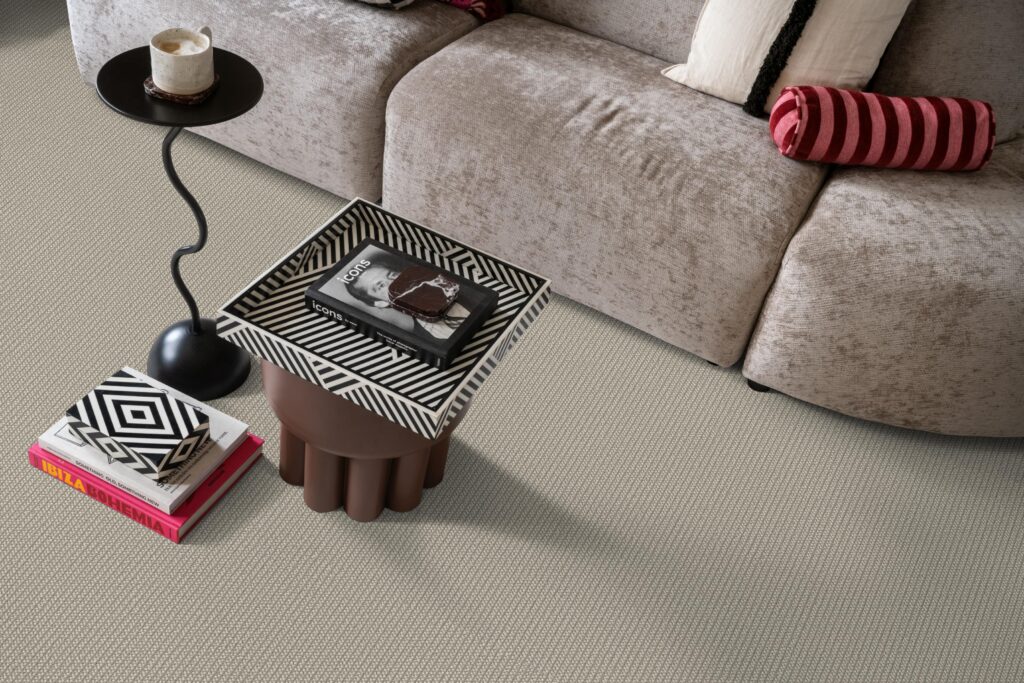 Tide Doria Tweed grijs-wit 0197 | 400 cm