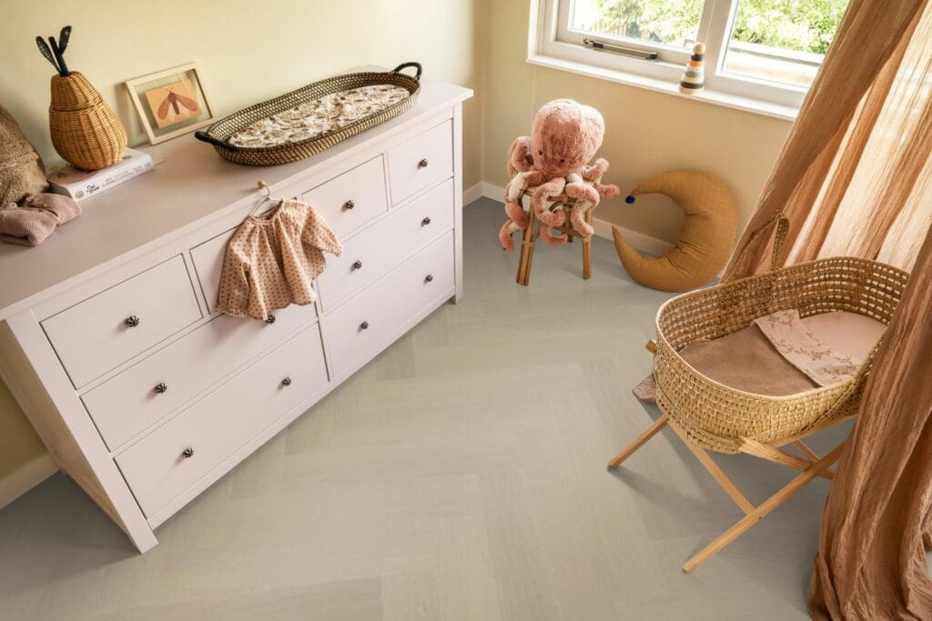 Spigato Estino visgraat dryback beige
