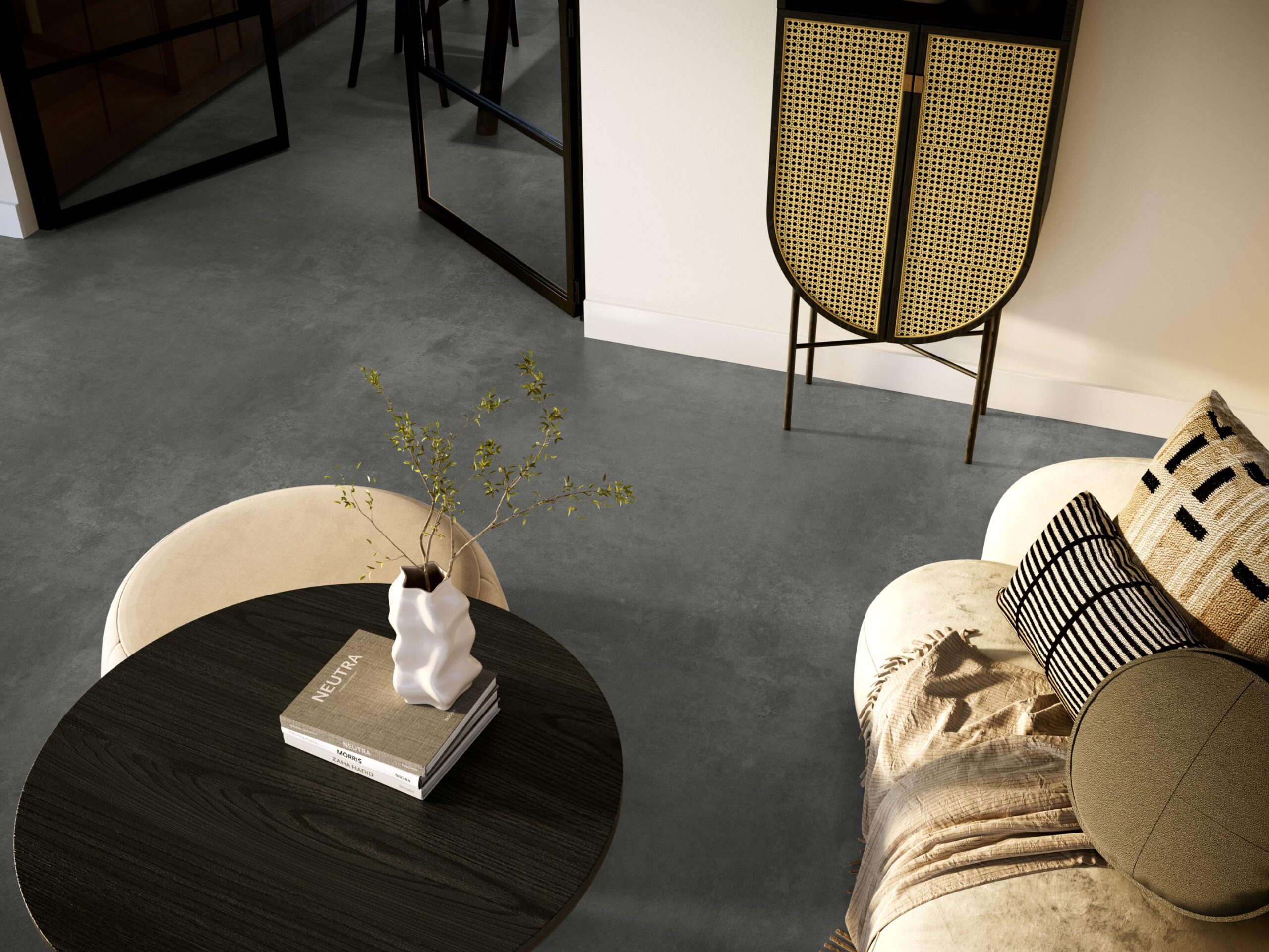 Sisler antraciet 5132 | 400cm