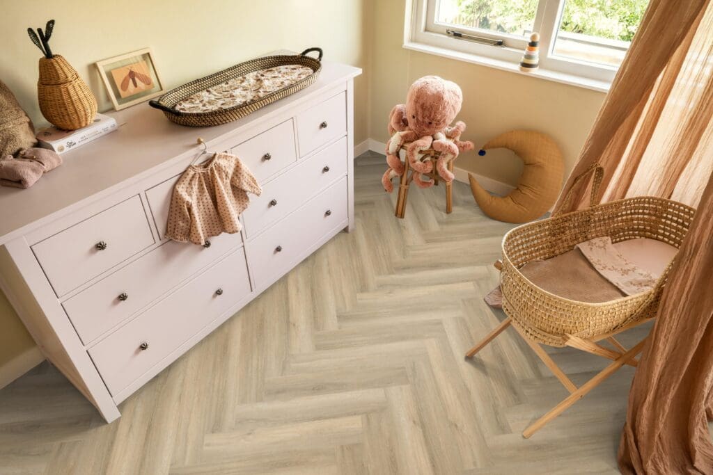 Spigato Avanto visgraat dryback beige