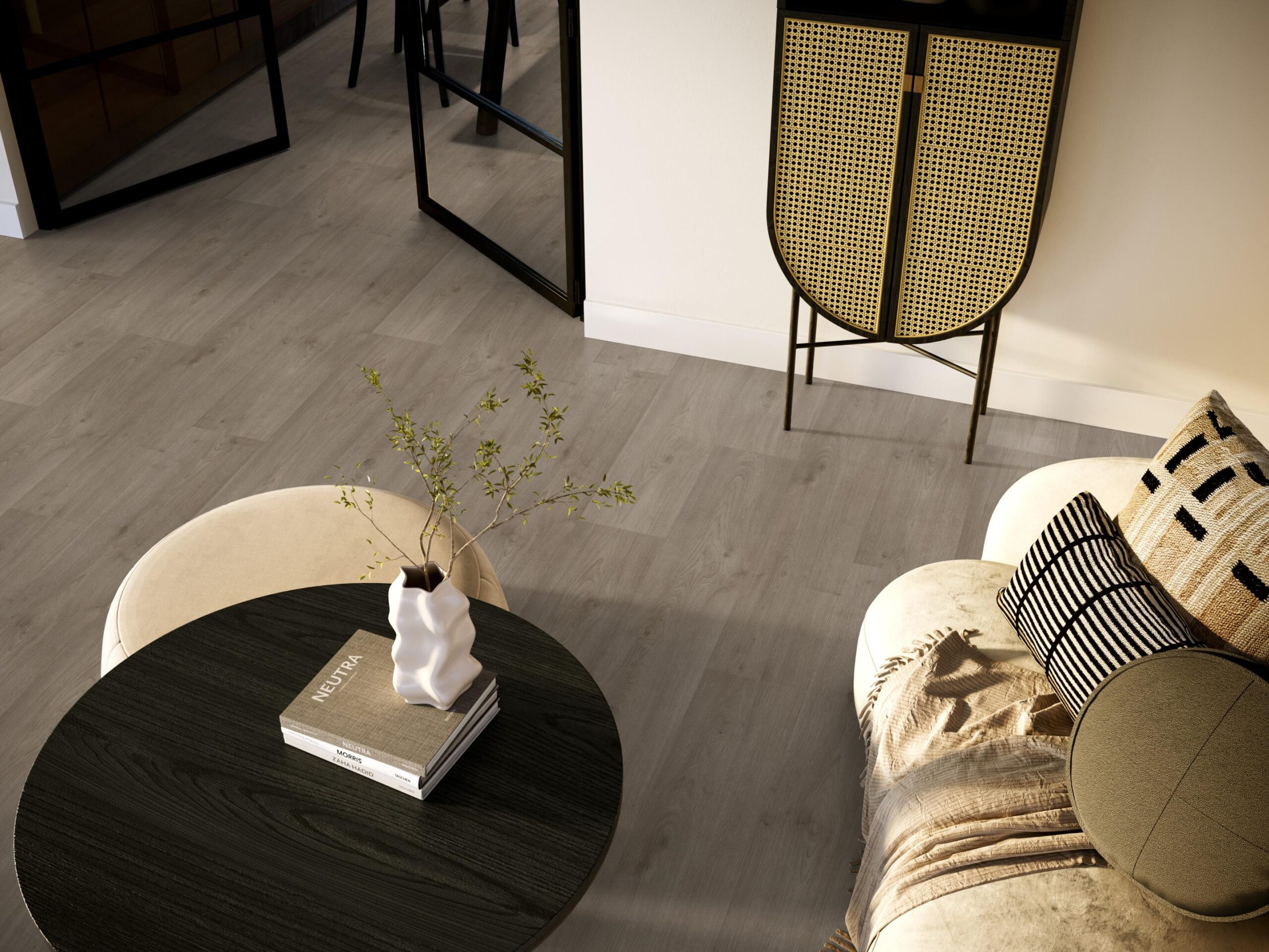 Supreme rustiek eiken donkergrijs 5803 | 400cm