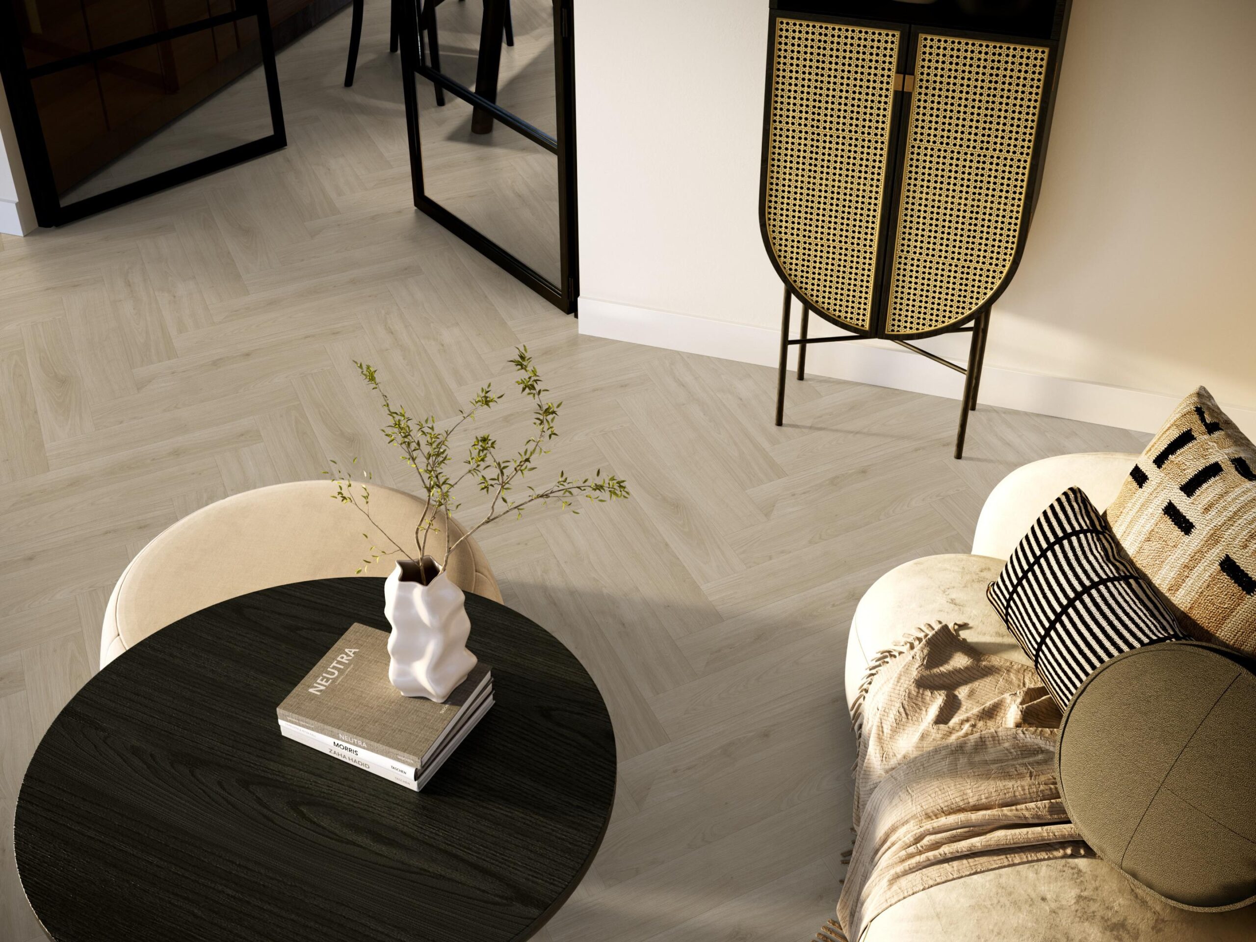 Supreme 50 Boreal visgraat eiken beige 3700 | 400cm