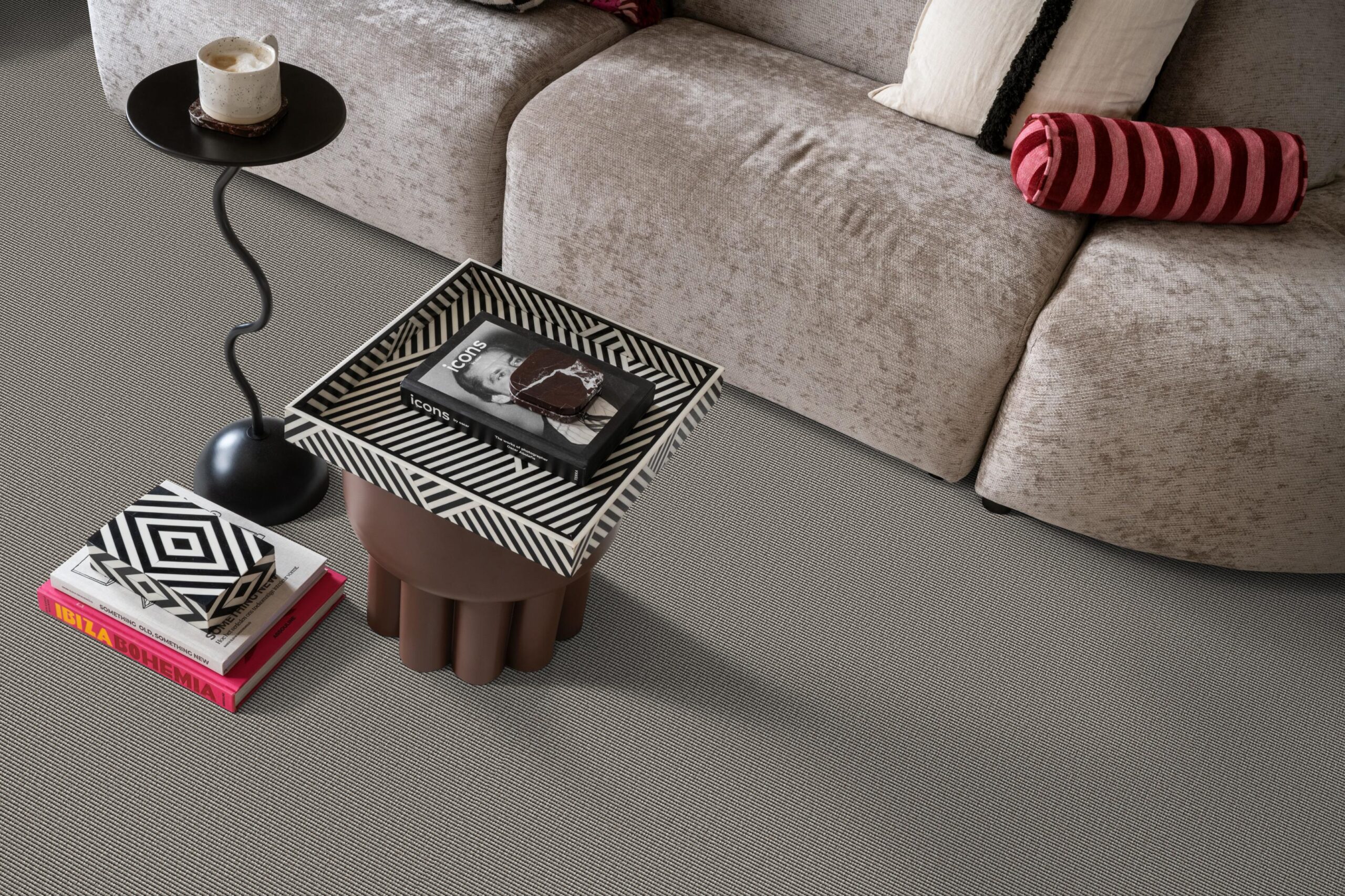 Weave style lichtgrijs 0165 | 500cm