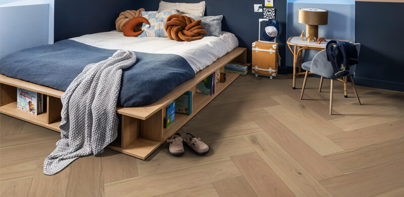 Vintage parket vloeren