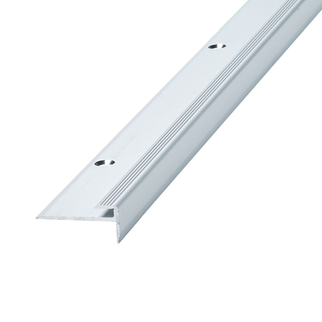 Co-pro trapprofiel u tot 3mm zilver