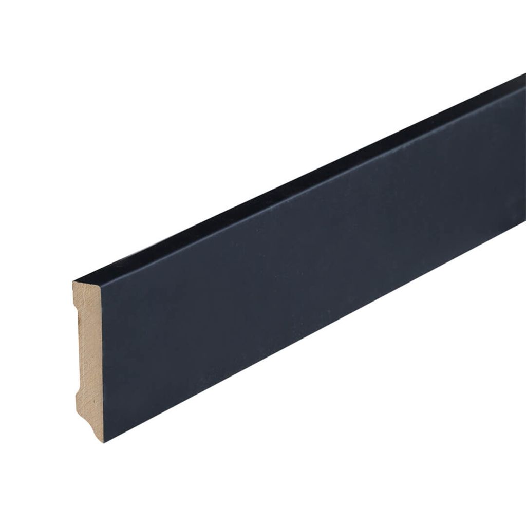 Co-pro folieplint amsterdam zwart 70x15