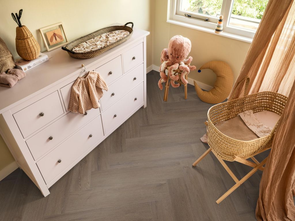 Spigato xl Valento visgraat dryback brown